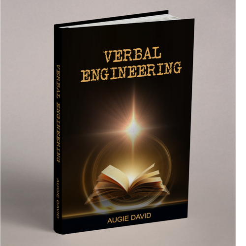 Verbal Engineering book cover Design by migrande