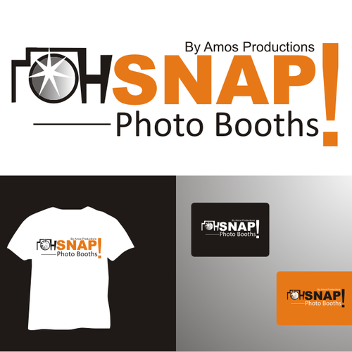 Help Oh Snap! Photo Booths with a new logo Design by bagasardhian11