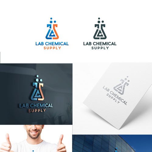 Lab Chemical Supply needs a unique logo to build our brand behind. Logo & brand identity pack