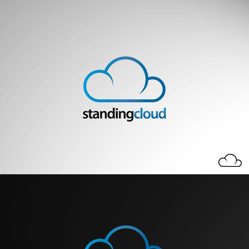 Papyrus strikes again!  Create a NEW LOGO for Standing Cloud. Réalisé par PLUUM