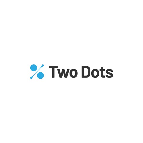 Two Dots Software Fraud Prevention Logo Design - Modern and Simple! Design by Terry Bogard