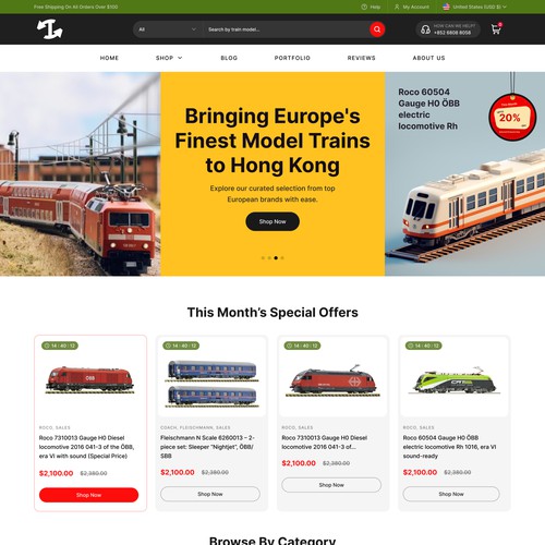 Web page design contest entry by FuturisticBug