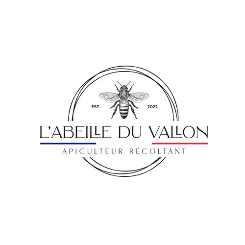 logo for passionate beekeeper Design by MO.Shaheen