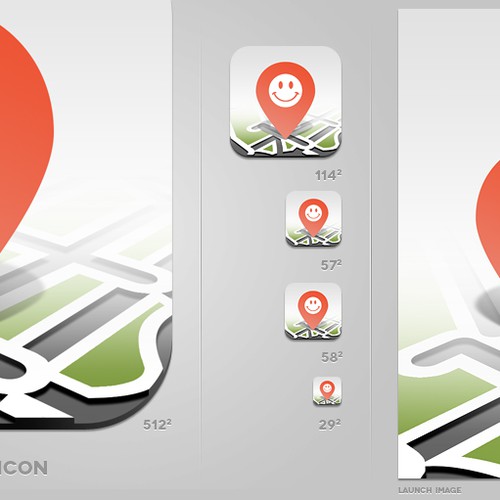 Design iPhone App Icons for LetMeKnow Design by Big Orange
