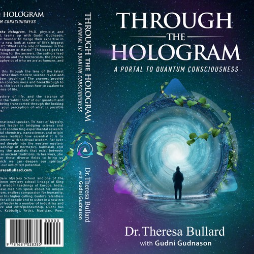 Futuristic Book Cover Design for Science & Spirituality Genre Ontwerp door Master Jo