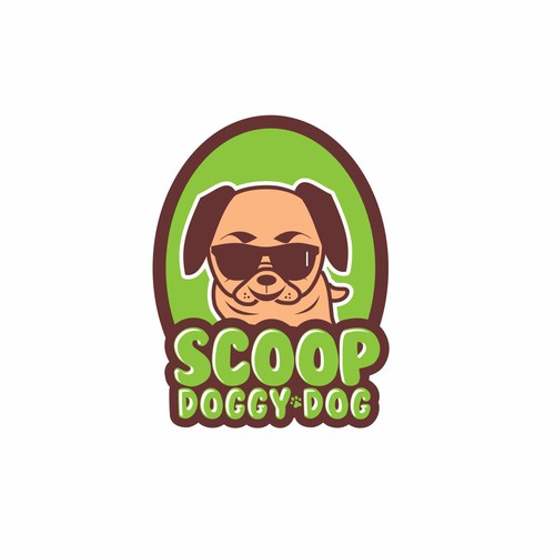 Fun logo design for dog poo company Logo & hosted website contest