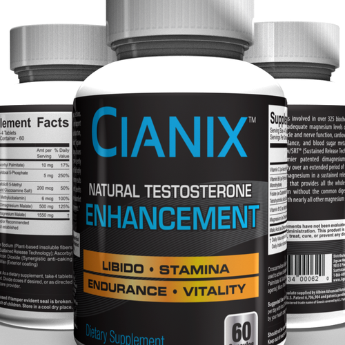 Logo Needed for Boner Pills called CIANIX! | Product label contest