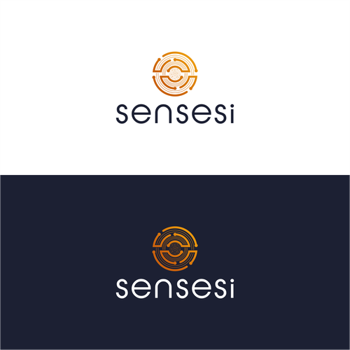 Logo for a wearable sensor technology company Design by Aksara Hati™
