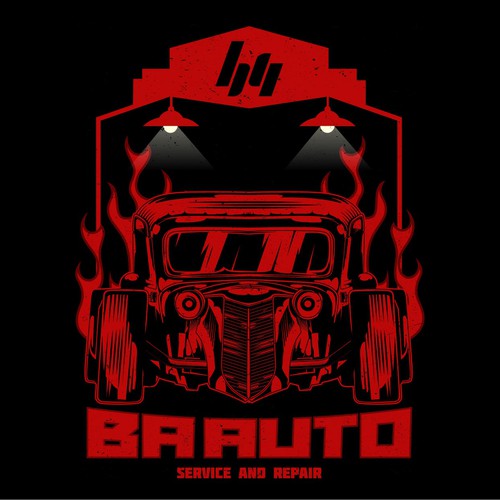 For Auto Repair Shop, looking for a cool auto related design to use with our logo for a t-shirt design.  Abstract prefer Design by Das Dipto