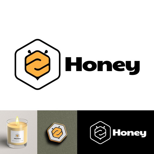 Design a  natural/minimal beeswax candle brand logo Design by Moh.Averroes