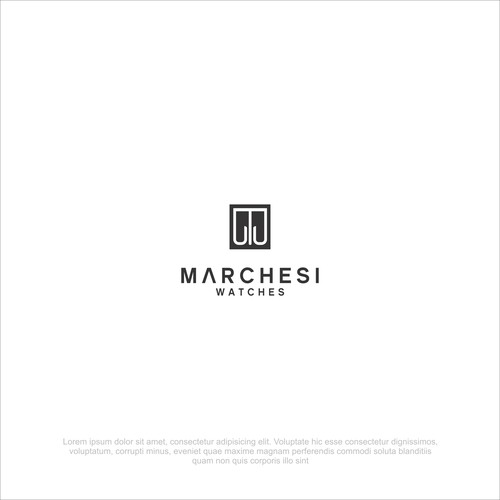 Looking for an eye catching, simple, and abstract design for my watch brand that promotes luxury Diseño de Gorilla Art ™