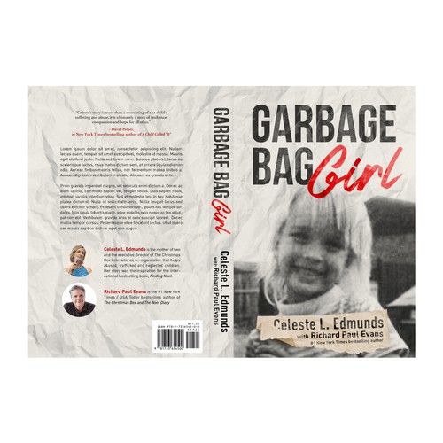 Design di Garbage Bag Girl di aksaramantra