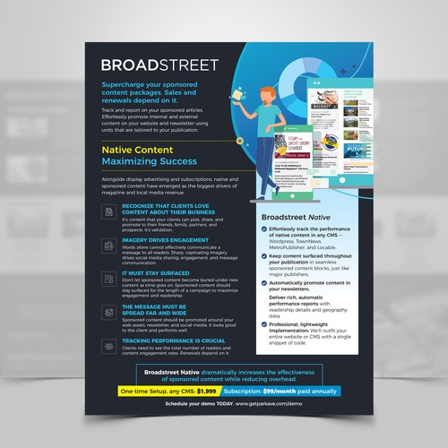 2 page flyer for sales | Postcard, flyer or print contest