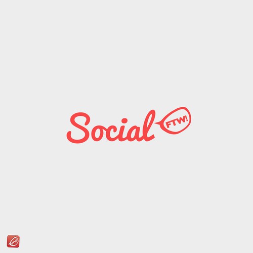 Create a brand identity for our new social media agency "Social FTW" デザイン by Petar Jovanović
