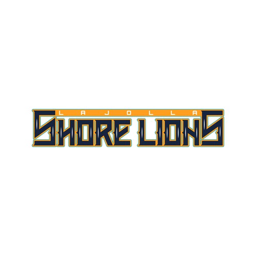 Wordmark/Logotype for La Jolla Shore Lions Design by NomoStudio