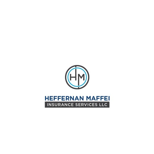 Heffernan Maffei Insurance Services Logo Design Design by Boldpen