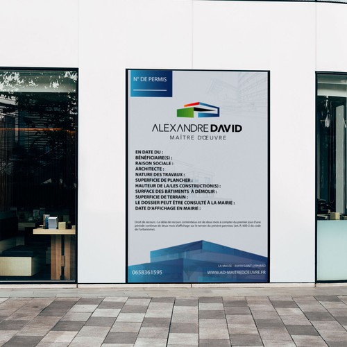 Signage contest entry by Julie Goulet