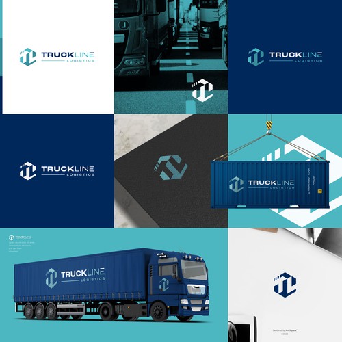 I need to design a logo for Logistic company Diseño de Art Square▝