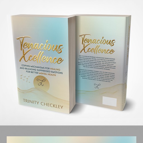 DESIGN A CREATIVE, CALM, AND SOOTHING COVER FOR A SELF-HELP JOURNAL Design by RKM Designs