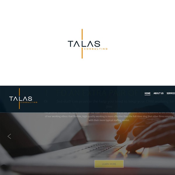 Design by deleted-626195 titled "TALAS Consulting"