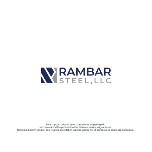 Minimalist Steel Framing Construction Design by ᶜˢ░ₒᵤᵣₐGraphic