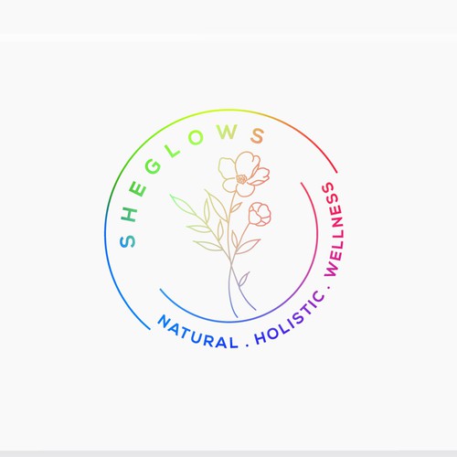 Let's help women glow! Design a beautiful logo for SheGlows Design by QPR
