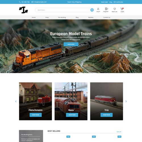 Web page design contest entry by Royal Lucas