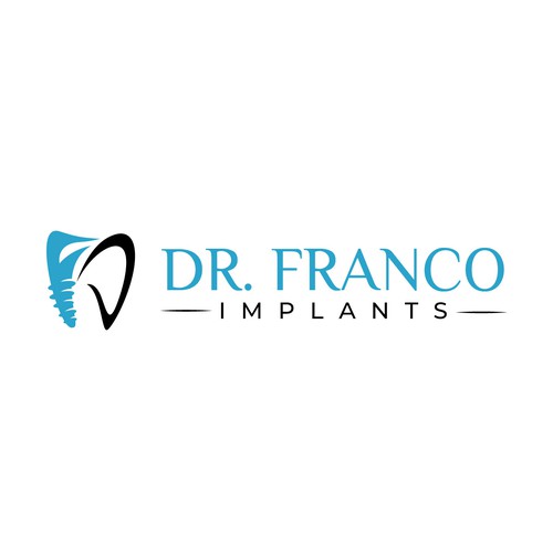 Luxury Dental Implant Logo Brand for World-Class Implant Surgeon appeal Patients and Other Doctors Design by M.muyunda