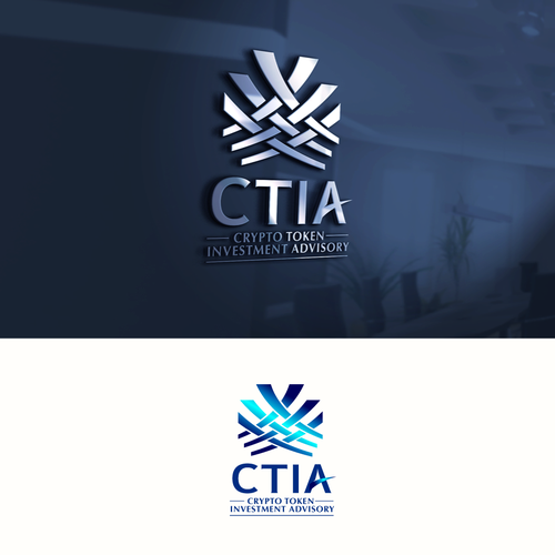 "世界初となる暗号通貨を用いた投資アドバイザーの会社のデザインをして下さい" ganador Logotipo y tarjeta de visita