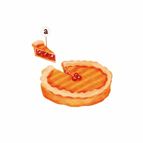 コンペ「Have a slice of tasty pie」のデザイン by kikiartsさん 