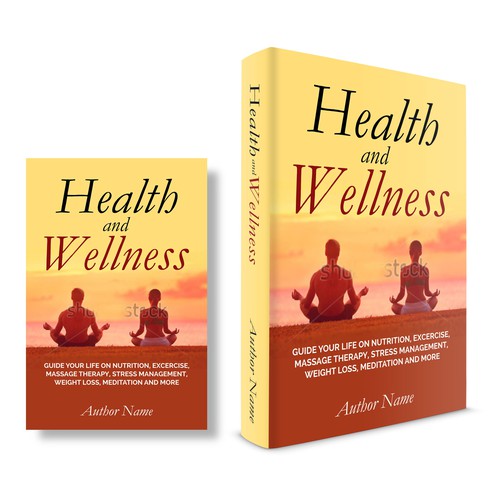 Health & Wellness Multi Author Book Cover Book cover contest