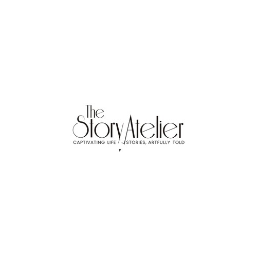 A logo that combines Old & New for a luxury unique writer's atelier Design by BAY ICE 88