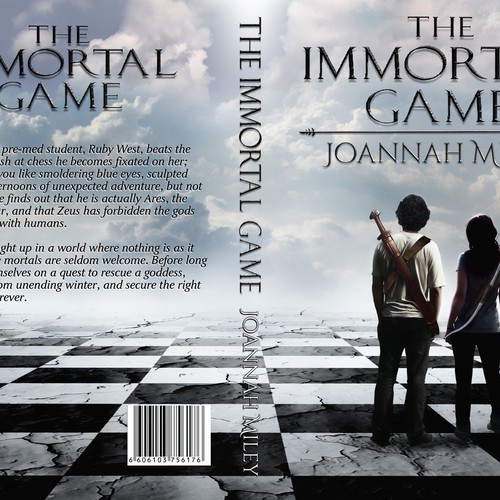 Unique book cover for suspenseful paranormal-romance novel! Design by Chameleonstudio74