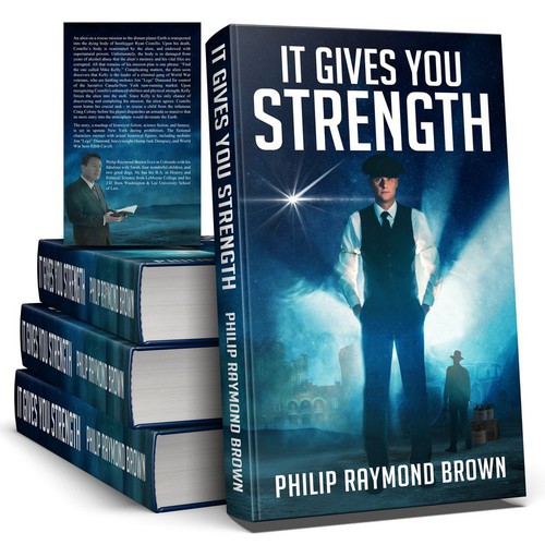 Science Fiction/Historical Fiction Book Cover Design by CANDesigner