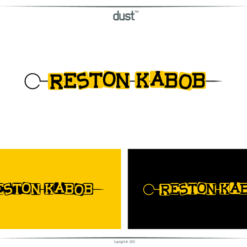 コンペ「Create the next logo for Reston Kabob」のデザイン by Dust™さん 