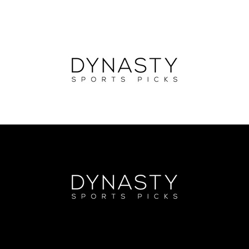 Luxury sports betting brand simple but elegant logo Design by creativefoysal