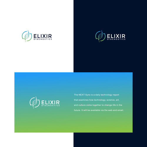 Design a sharp logo for a cutting-edge genetics testing lab helping healthcare providers and patiens Design by IvanZfan