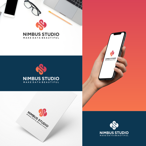 We need a startup logo for a dataviz design studio Design by Rockbillity™