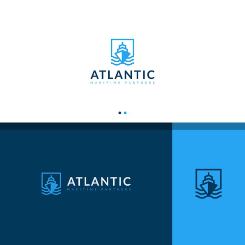 Ocean Shipping Investing Firm-ontwerp door Art Square▝