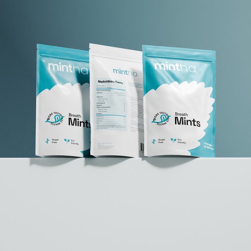 Upscale fresh breath mints pouch Design réalisé par Kulkicreatives