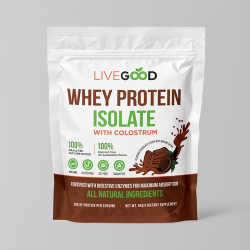 NEW - ***GUARANTEED PRIZE*** Packing Design for Protein Powder Design by M.Siddique