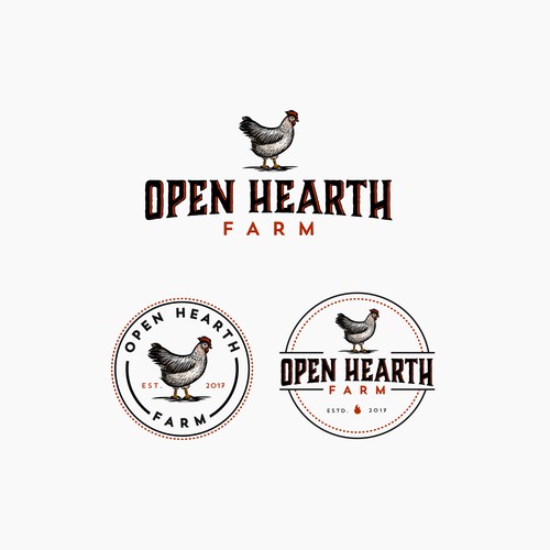 Open Hearth Farm needs a strong, new logo Design by CBT