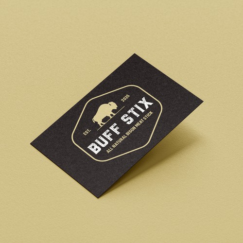 Buff Stix...Lean, Delicious, Buffalo Strong. Design by Studio 135+