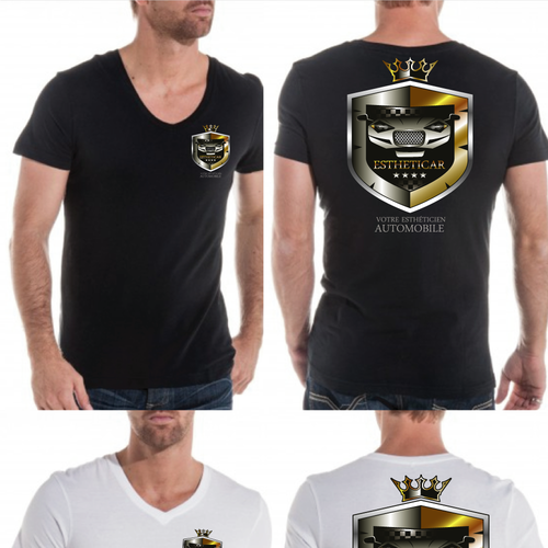 Créér un logo qui représente l'esthétique de la voiture. Design by LittlePix