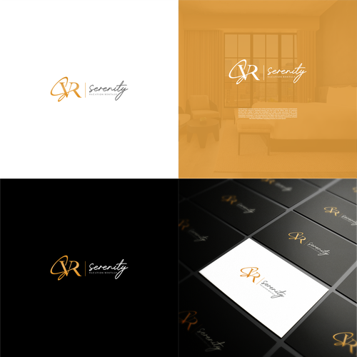 New Vacation home rentals logo for our Airbnb! Design by Sunrise.