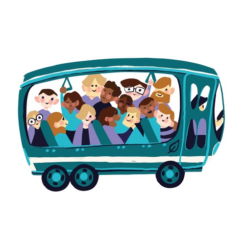 Draw the BUS Design by asgushionka