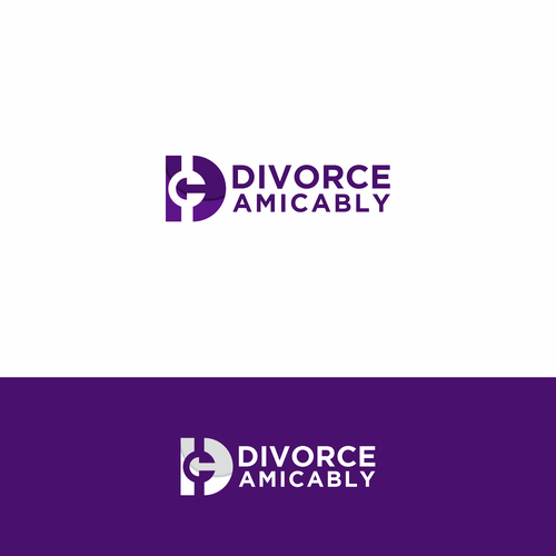 Logo for a new, healthy way for reasonable people to divorce Design by SimpleSmple™