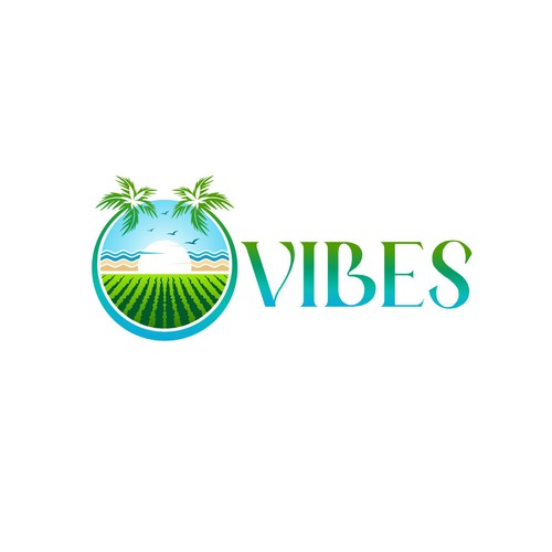 Fresh logo for a new cannabis cultivation in a island Design by websmartusa