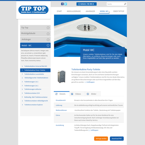 Proposta di design per un contest della categoria Design di sito web realizzata da malzi.