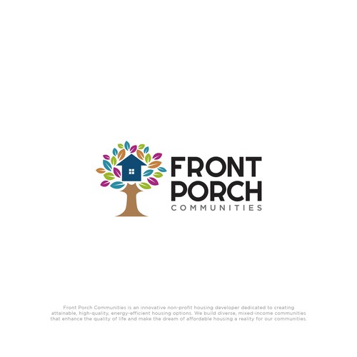 Front Porch Communities - A Not For Profit housing developer with a community focus Design réalisé par RaccoonDesigns®